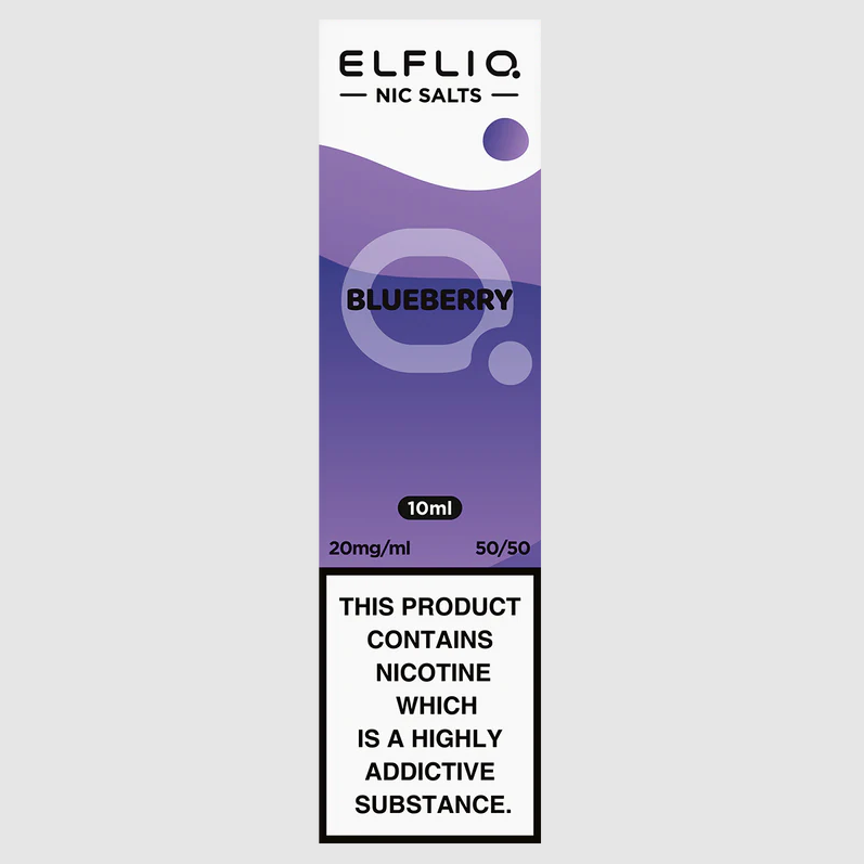 BLUEBERRY ELFLIQ NIC SALT BY ELF BAR - 10ML