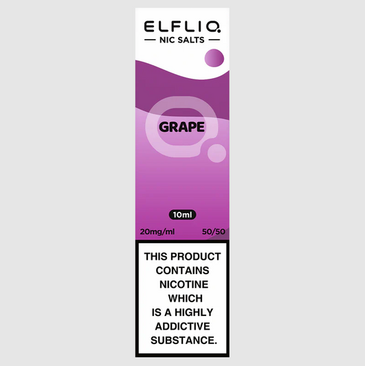 GRAPE ELFLIQ NIC SALT BY ELF BAR - 10ML