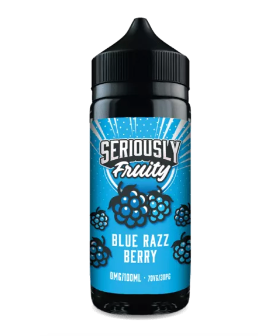 Seriously Fruity Blue Razz Berry E-liquid 100ml Shortfill
