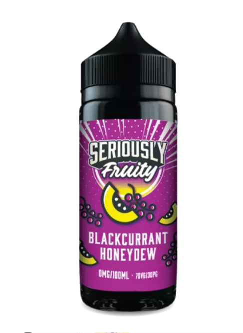 Seriously Fruity Blackcurrant Honeydew E-liquid 100ml