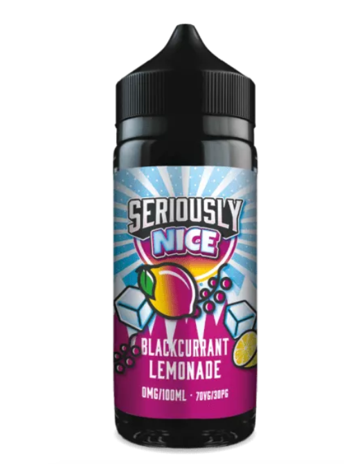 Seriously Nice Blackcurrant Lemonade E-liquid Shortfill