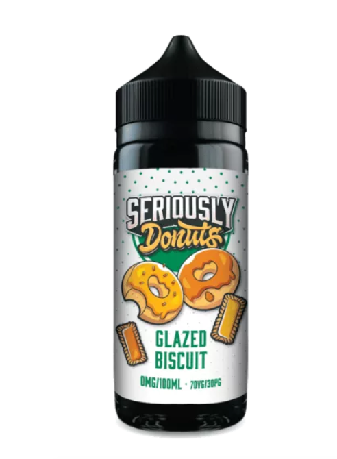 Seriously Donuts Glazed Biscuit E-liquid Shortfill