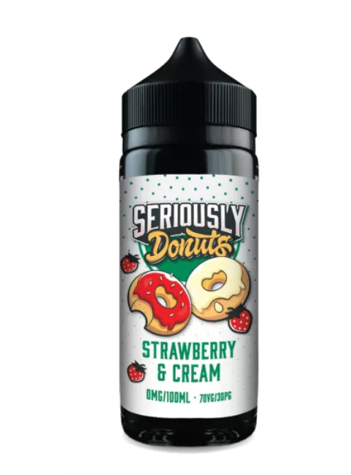 Seriously Donuts Strawberry and Cream E-liquid