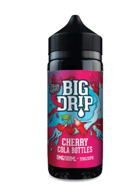 Big Drip Cherry Cola Bottles E-Liquid 100ml Shortfill