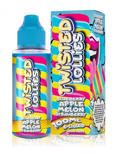 Twisted Lollies - Blueberry apple melon strawberry - 100ml